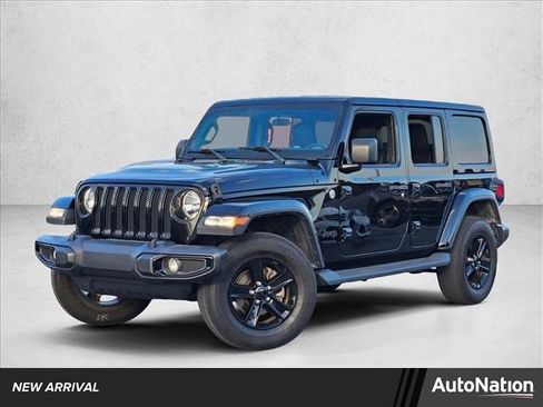 Used 2020 Jeep Wrangler Unlimited Sahara image 1
