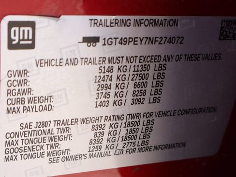 Used 2022 GMC Sierra 2500 AT4 w/ AT4 Premium Plus Package AWD/4WD image 69
