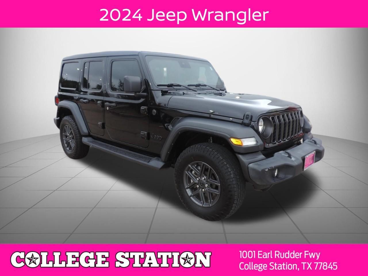 Used 2024 Jeep Wrangler Unlimited Sport AWD/4WD image 1