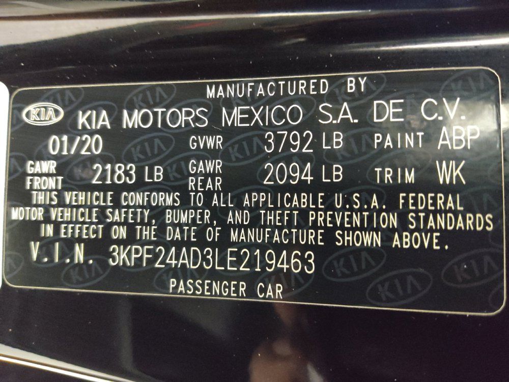 Used 2020 Kia Forte LXS FWD image 33