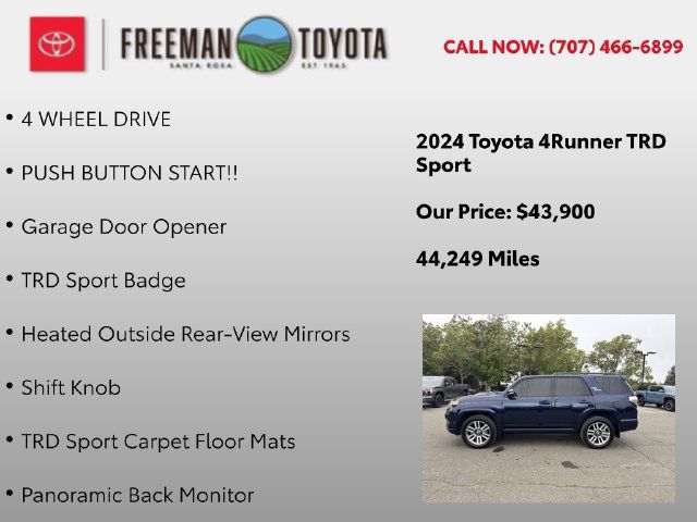 Used 2024 Toyota 4Runner TRD Sport w/ Technology Package AWD/4WD image 10