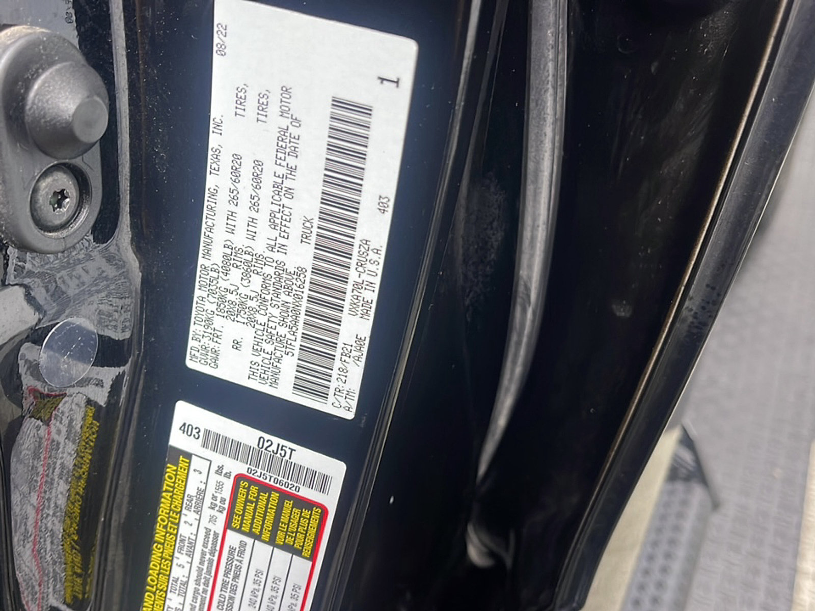 Used 2022 Toyota Tundra SR5 RWD image 27