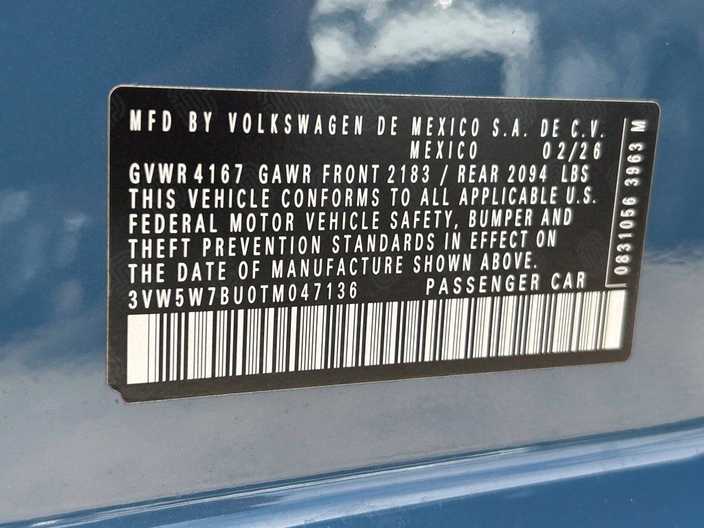 Certified 2026 Volkswagen Jetta S FWD image 49