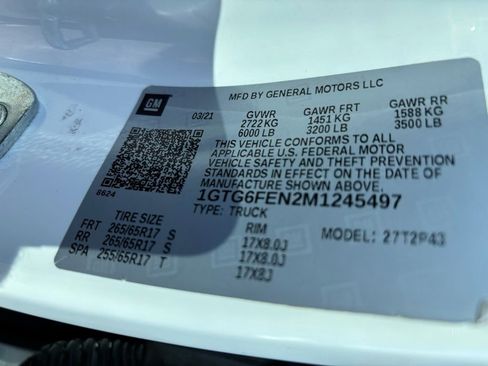 Used 2021 GMC Canyon AT4 w/ Driver Alert Package image 14