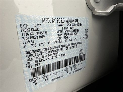 New 2025 Lincoln Aviator Reserve w/ Illumination Package image 38