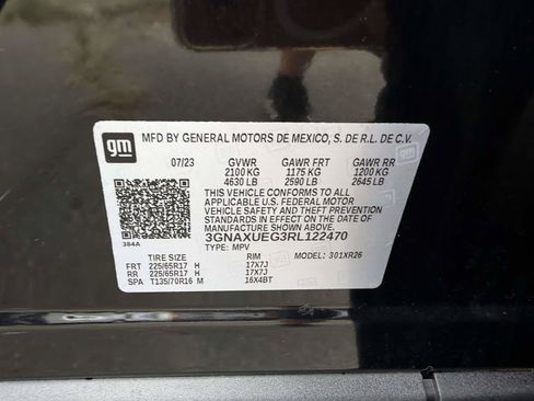 Certified 2024 Chevrolet Equinox LT AWD/4WD image 22