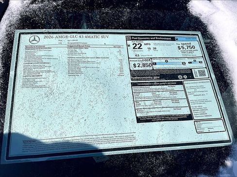 New 2026 Mercedes-Benz GLC 43 AMG 4MATIC image 13
