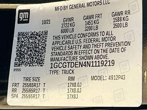 Used 2022 Chevrolet Colorado Z71 w/ Trail Boss Package image 32