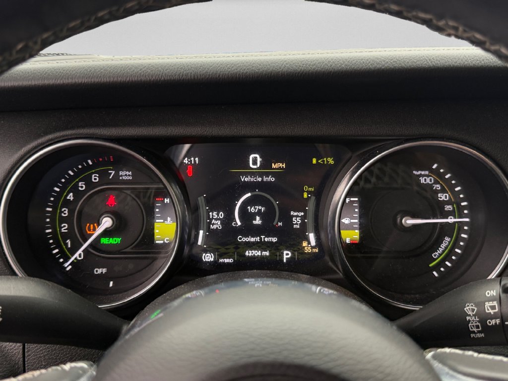 Used 2022 Jeep Wrangler Unlimited Rubicon 4xe w/ Cold Weather Group AWD/4WD image 23