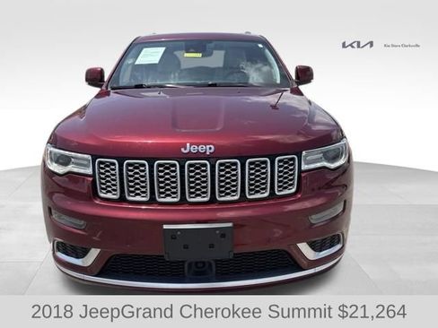 Used 2018 Jeep Grand Cherokee Summit AWD/4WD image 3