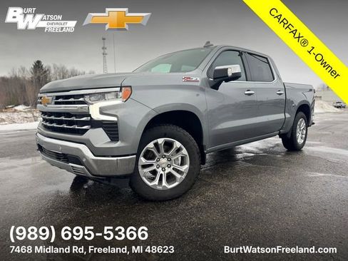 Used 2023 Chevrolet Silverado 1500 LTZ w/ Z71 Off-Road Package AWD/4WD image 1