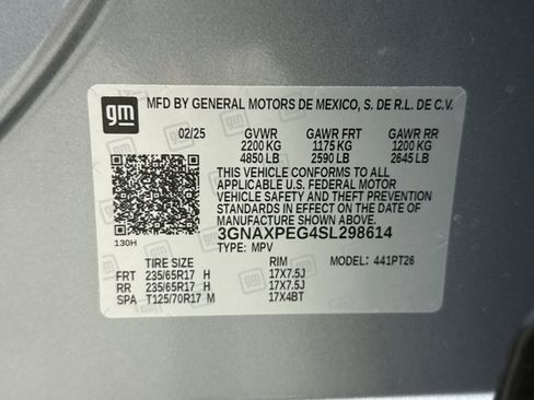 Used 2025 Chevrolet Equinox LT image 24