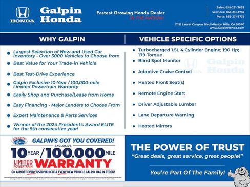 Used 2024 Honda CR-V EX-L image 2