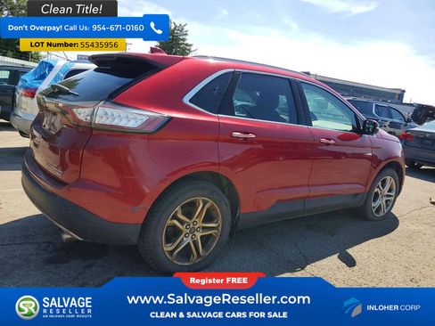 Used 2015 Ford Edge Titanium w/ Technology Package AWD/4WD image 4