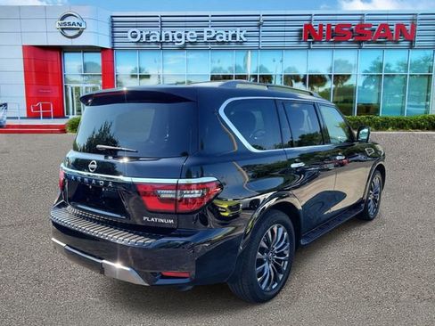 Used 2023 Nissan Armada Platinum w/ Captain's Chairs Package AWD/4WD image 2