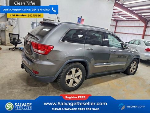 Used 2012 Jeep Grand Cherokee Overland AWD/4WD image 4