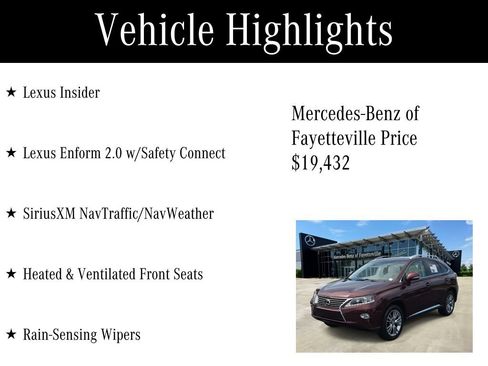 Used 2014 Lexus RX 350 AWD w/ Navigation Package image 12