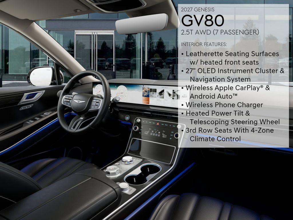 New 2027 Genesis GV80 2.5T AWD/4WD image 17