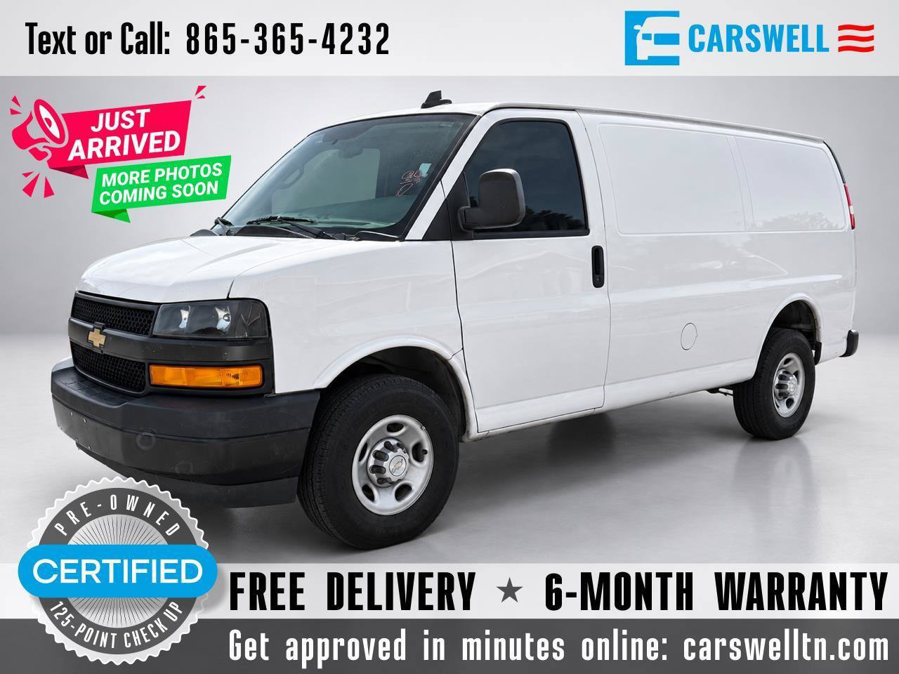 Used 2023 Chevrolet Express 2500 w/ Driver Convenience Package RWD image 1