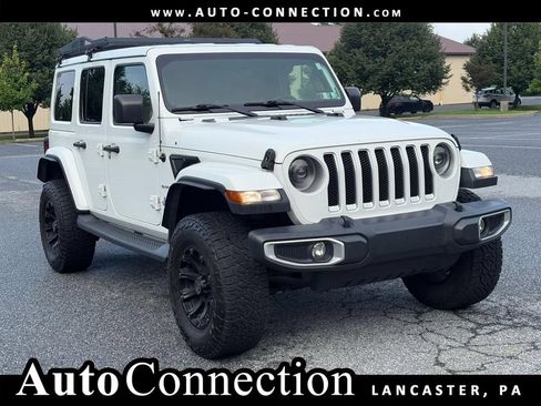 Used 2018 Jeep Wrangler Unlimited Sahara w/ Cold Weather Group AWD/4WD image 1