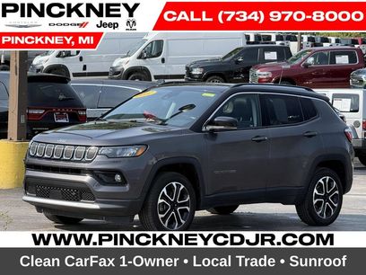 Used 2022 Jeep Compass Limited w/ Sun and Sound Group