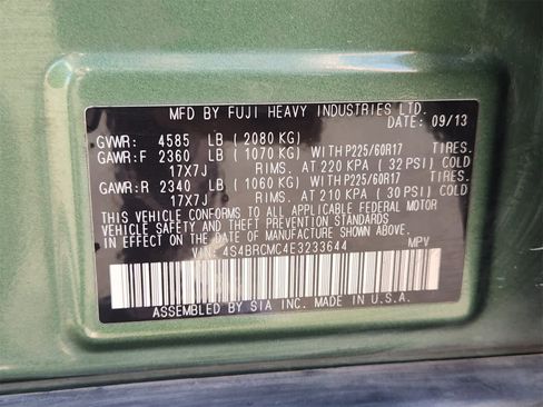 Used 2014 Subaru Outback 2.5i Limited image 31