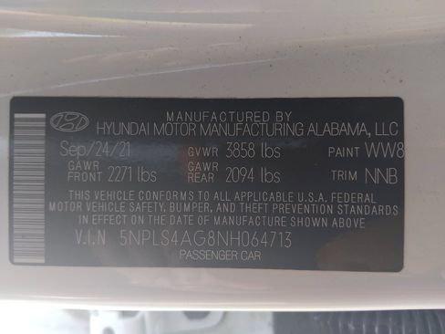 Used 2022 Hyundai Elantra SEL w/ Convenience Package FWD image 33
