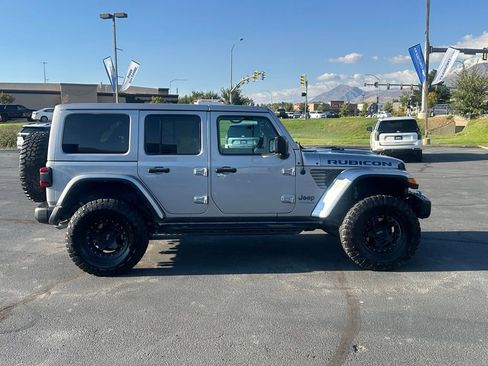Used 2021 Jeep Wrangler Unlimited Rubicon 4xe w/ Steel Bumper Group image 9