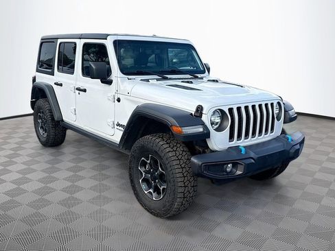 Used 2021 Jeep Wrangler Unlimited Rubicon 4xe w/ Cold Weather Group AWD/4WD image 4