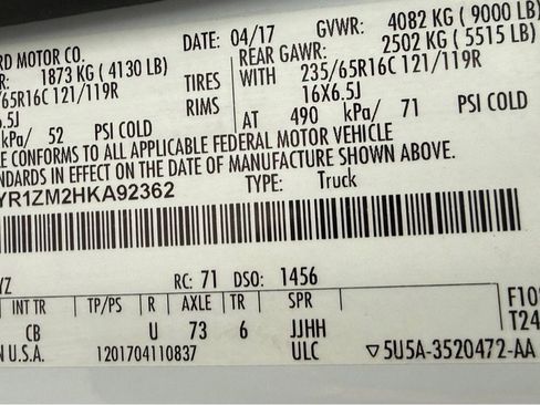 Used 2017 Ford Transit 250 130 Low Roof w/ Exterior Upgrade Package RWD image 28