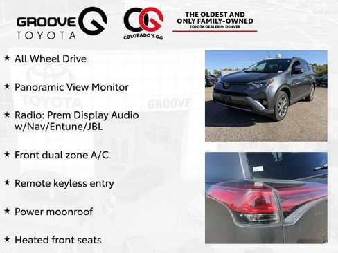 Used 2018 Toyota RAV4 Limited w/ Advanced Technology Package AWD/4WD image 4