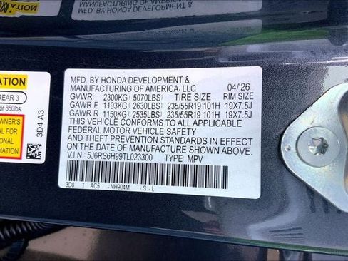 New 2026 Honda CR-V Sport Touring image 19