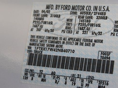 Used 2002 Ford F150 XLT image 16