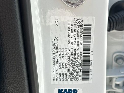 New 2025 Honda Civic Sport image 33