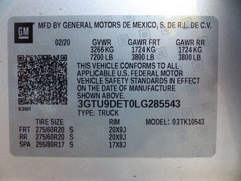 Used 2020 GMC Sierra 1500 SLT image 22