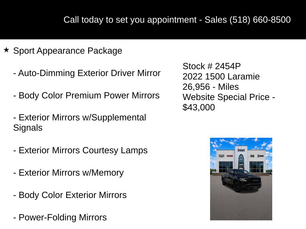 Used 2022 RAM 1500 Laramie AWD/4WD image 15
