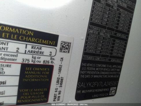 Used 2020 Land Rover Range Rover Velar R-Dynamic S image 19