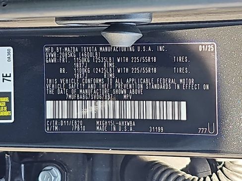 Used 2025 Toyota Corolla Cross AWD Hybrid w/ Convenience Package image 39
