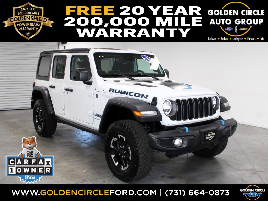 Used 2024 Jeep Wrangler Unlimited Rubicon 4xe AWD/4WD 360° Tour