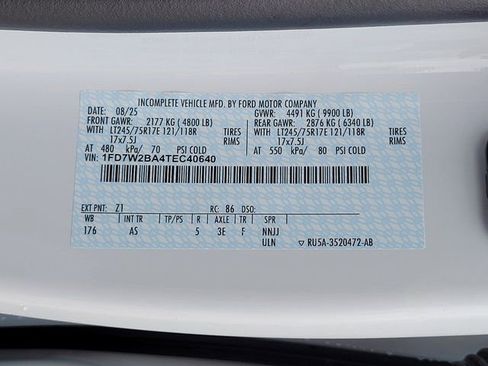 New 2026 Ford F250 XL w/ XL Chrome Package image 14