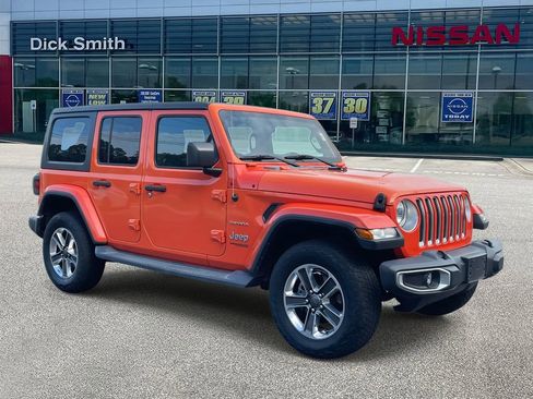 Used 2018 Jeep Wrangler Unlimited Sahara image 1