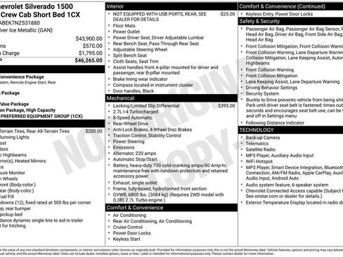 Used 2022 Chevrolet Silverado 1500 Custom RWD image 9