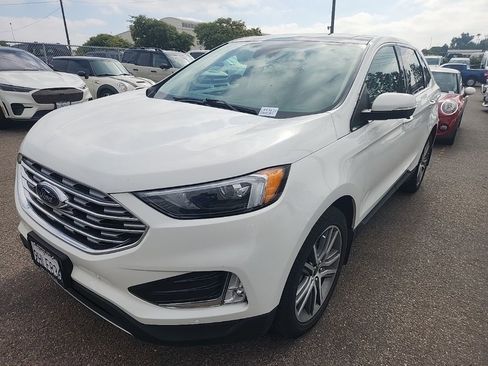 Used 2023 Ford Edge Titanium w/ Class II Trailer Tow Package AWD/4WD image 4