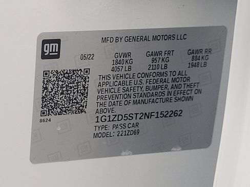 Used 2022 Chevrolet Malibu LT FWD image 33