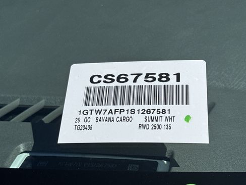 New 2025 GMC Savana 2500 w/ Driver Convenience Package image 37
