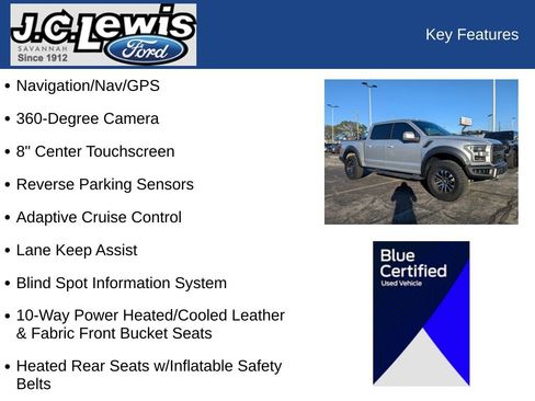 Used 2019 Ford F150 Raptor w/ Equipment Group 802A Luxury image 29