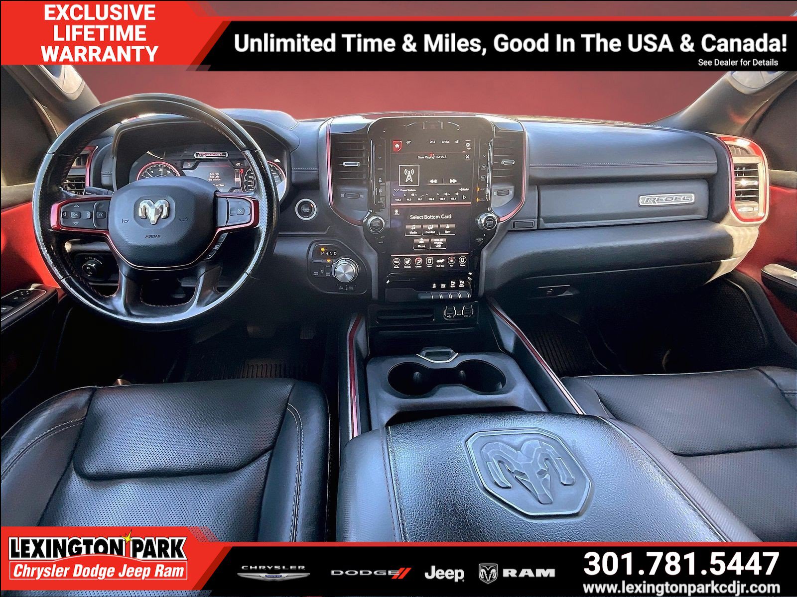 Used 2021 RAM 1500 Rebel w/ Rebel Level 2 Equipment Group AWD/4WD image 8