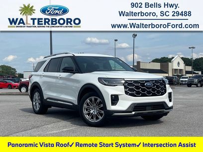 New 2025 Ford Explorer Platinum