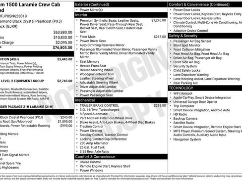 Used 2025 RAM 1500 Laramie w/ Night Edition AWD/4WD image 28