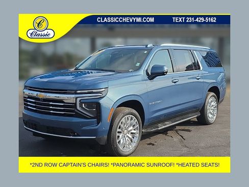 Used 2025 Chevrolet Suburban LT w/ Comfort Package AWD/4WD image 1